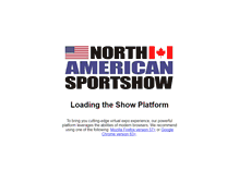 Tablet Screenshot of nasportshow.com
